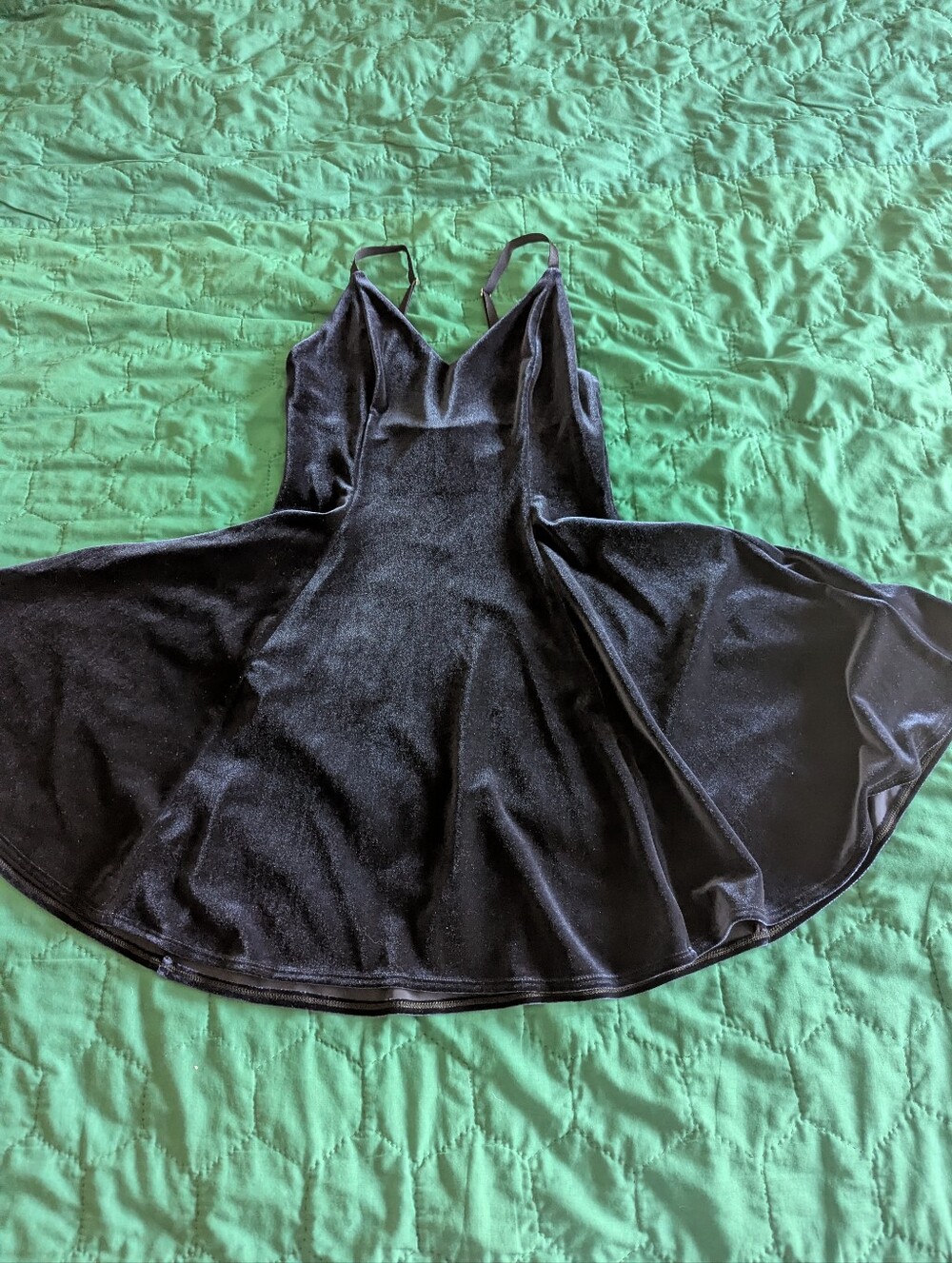 Blackmilk Navy Velvet Strappy Mini NWOT